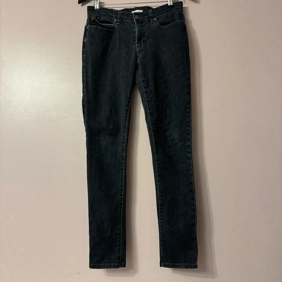 Eileen Fisher Denim - Eileen Fisher Organic Cotton Skinny Jeans Black Women Size 6